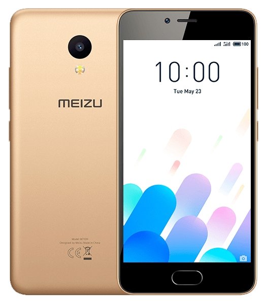 Смартфон Meizu M5c 2/16 ГБ, Dual nano SIM, золотой