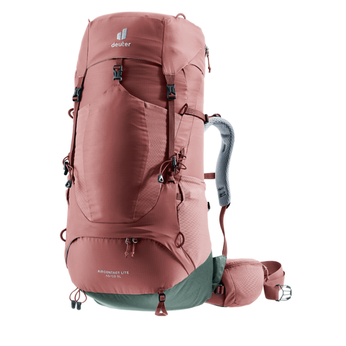 фото Трекинговый рюкзак deuter aircontact lite 45+10 sl, caspia-ivy