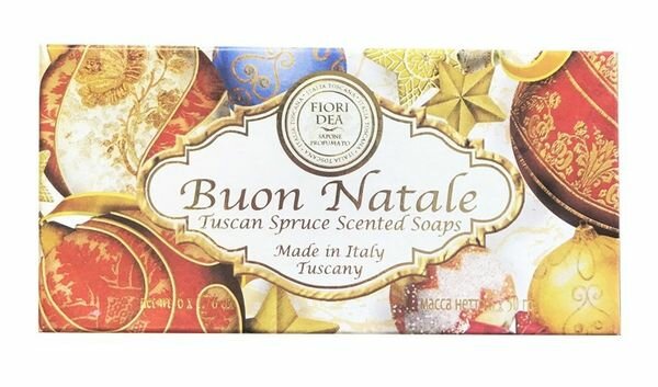 фото Мыло косметическое Фьери Дея Новогодний Набор 6х50 гр. Тосканская пихта