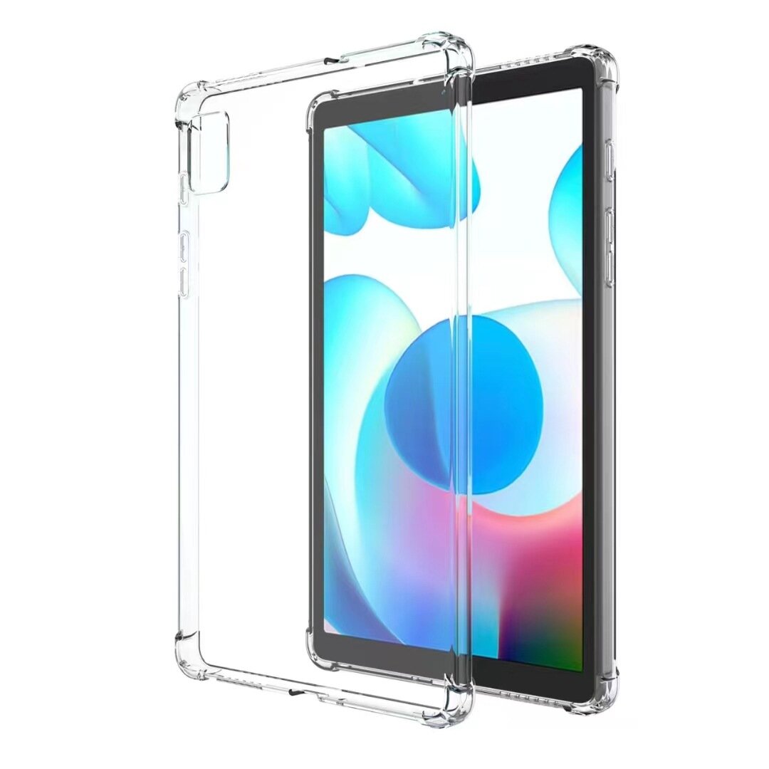 Чехол задняя-панель-накладка MyPads Tocco для Realme Pad Mini (Rmp2105) с усиленной защитой углов противоударный прозрачный