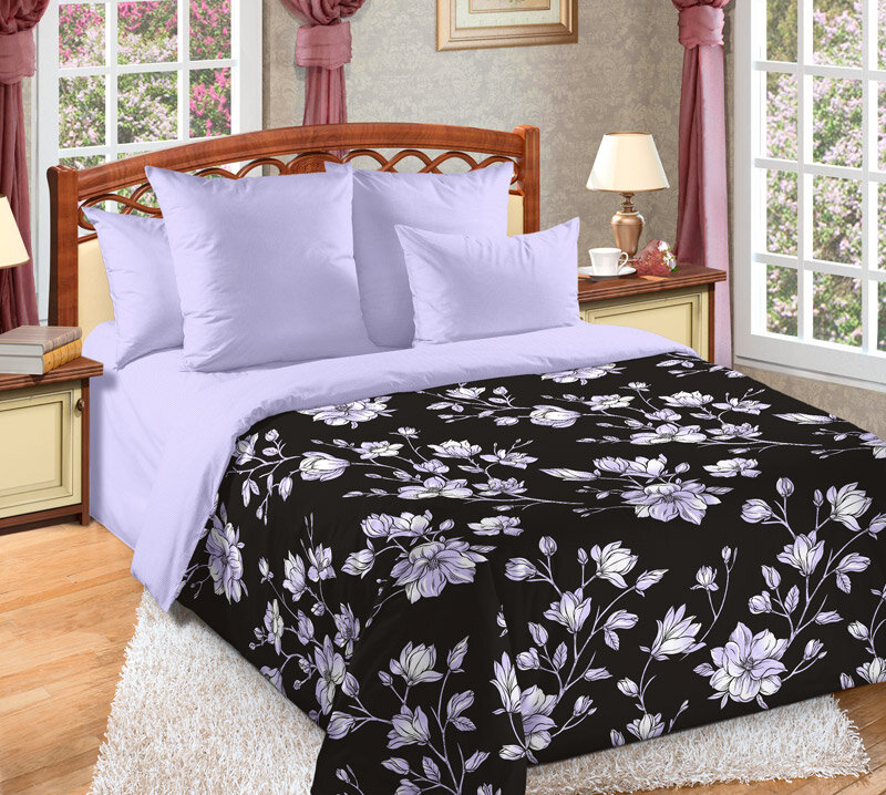 фото Постельное белье Южная ночь 4, сатин, Евро