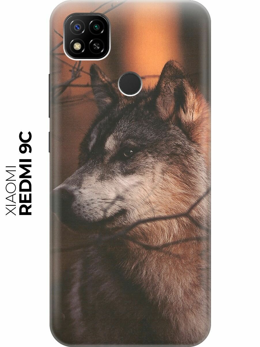 RE: PA Чехол - накладка ArtColor для Xiaomi Redmi 9C с принтом "Красивый волк"