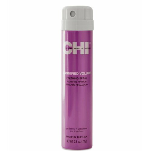 Лак для волос экстрасильной фиксации Chi Magnified Volume Finishing Spray усиленный объем 74 г chi кондиционер magnified volume усиленный объем 350 мл