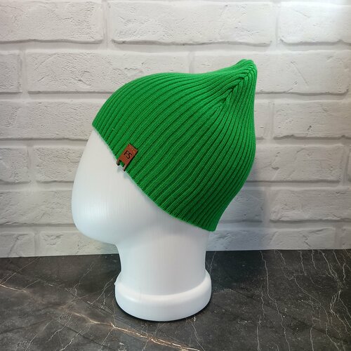 фото Шапка бини , размер 3-8, зеленый sofi k
