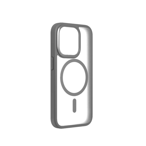 чехол momax silicone magnetic protective case для iphone 13 6 1 msap21mb синий Чехол MOMAX CaseForm Play Magnetic case для iPhone 15 Pro Max, Серый (CPAP23XLE)