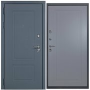 Дверь входная металлическая DIVA ДХ-38 2050х860 Левая Ясень графит - Н10 Силк маус, тепло-шумоизоляция, антикоррозийная защита для квартиры