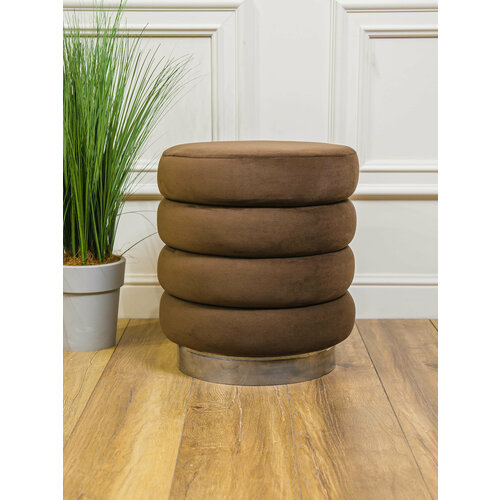 коричневый, серебристый