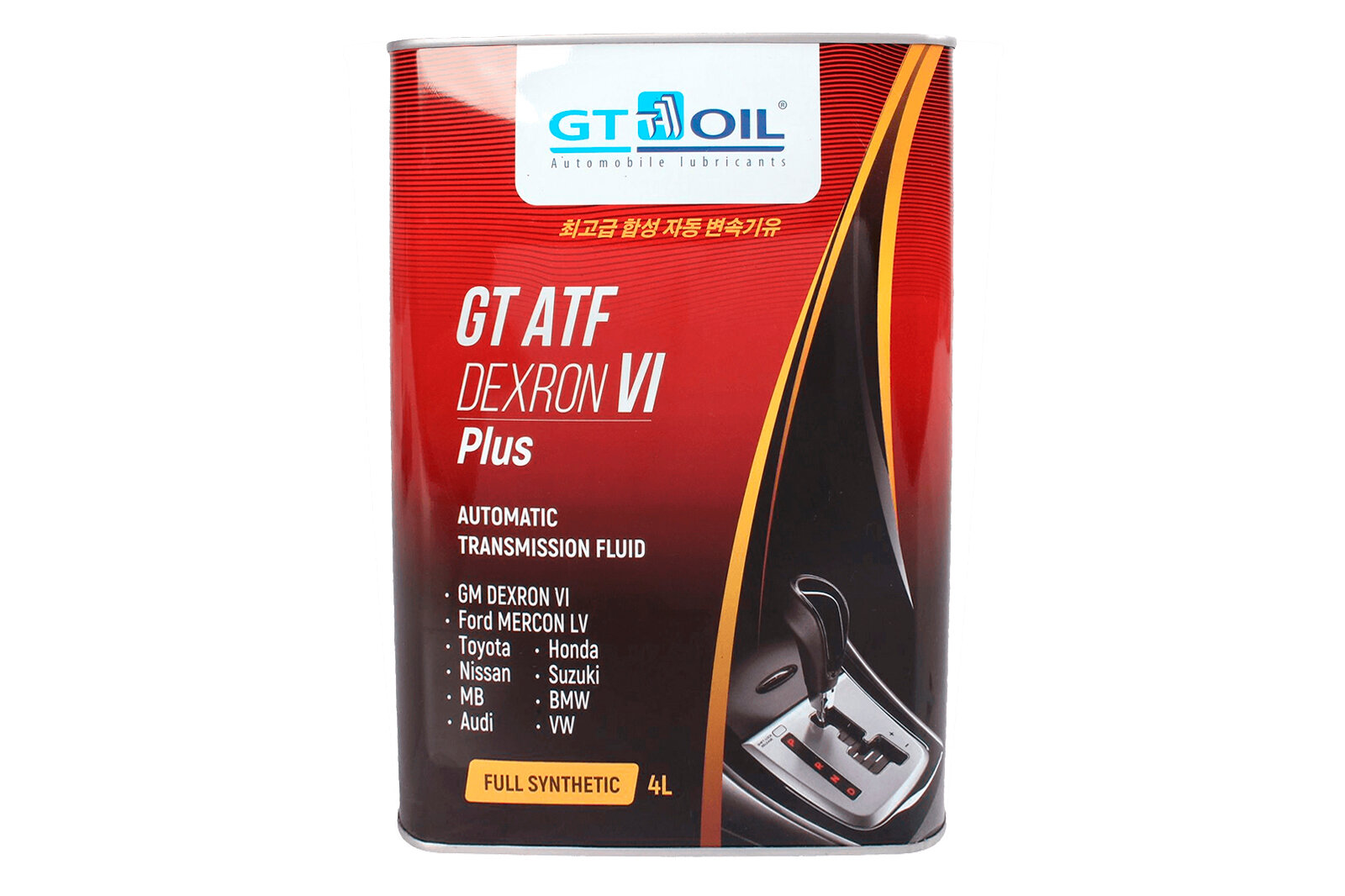 Трансмиссионное масло GT ATF DEXRON VI 4л