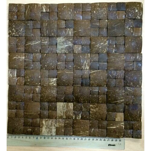 Мозаика кокосовая DTM 005 размер 352х352мм, 2 панели