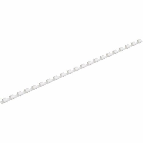 Пружины для переплета пластиковые ProMEGA Office, 6мм, А4, белые, 100шт, 20 уп. белый