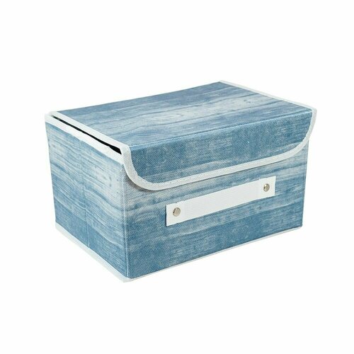 Короб для хранения с крышкой Джинс 262016 см 451₽