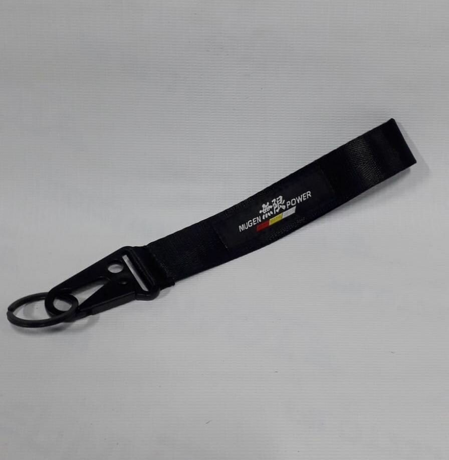 Брелок петля "MUGEN POWER" Black