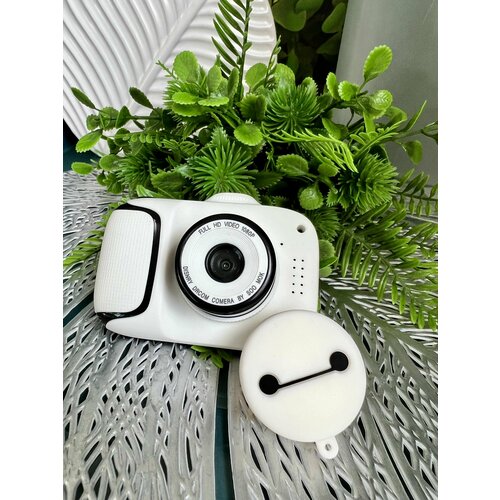 Детский белый набор 3в1 Детский цифровой фотоаппарат с селфи камерой 122100₽