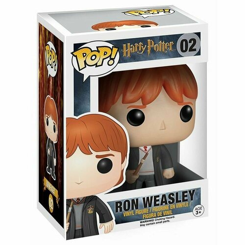 Фигурка Funko POP! Vinyl: Harry Potter: Рон Уизли (Ron Weasley) из фильма Гарри Поттер Fun483 фигурка funko pop ron weasley on broom из фильма harry potter рон уизли на метле гарри поттер