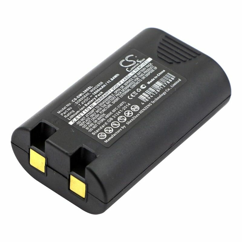 Аккумулятор CameronSino CS-DML360SL для принтера DYMO LabelManager 360D, 420P, Rhino Pro 4200, Rhino Pro 5200 (S0895840) 1600mah