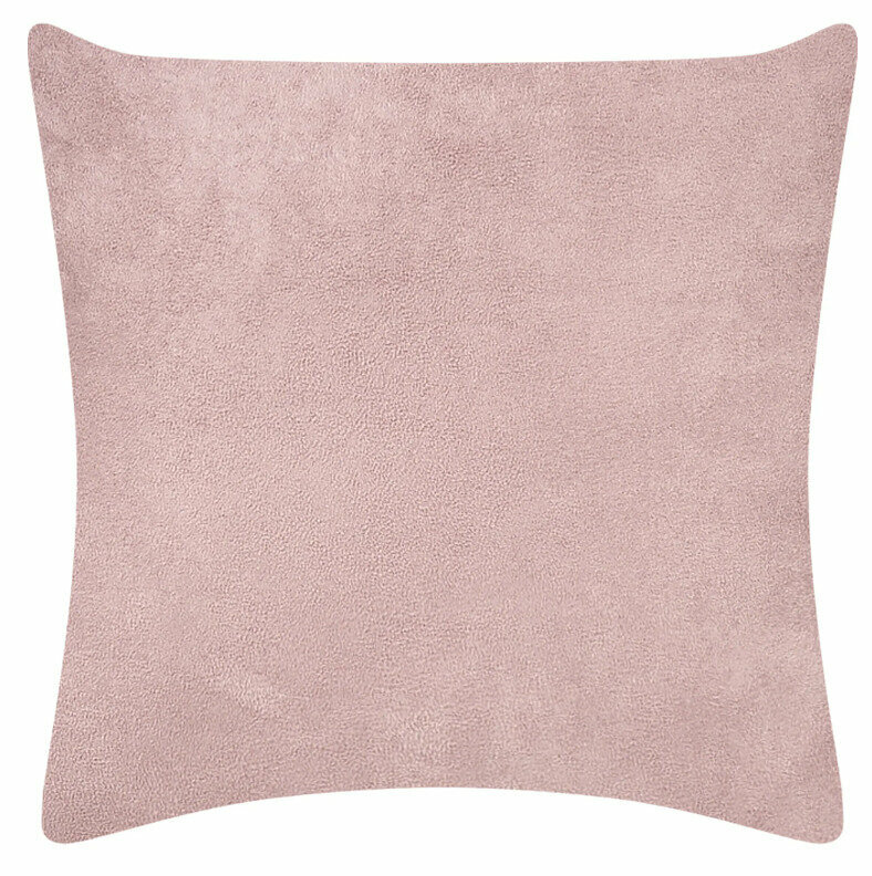 Подушка Inspire Manchester 40x40 см цвет розовый