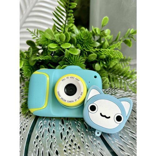 Детский набор котик 3в1 Детский цифровой фотоаппарат с селфи камерой 173300₽