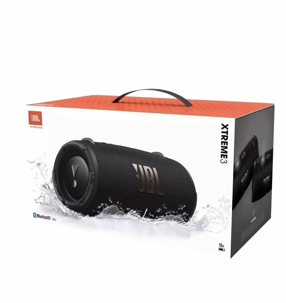 Беспроводная колонка JBL EXtreme 3, чёрная