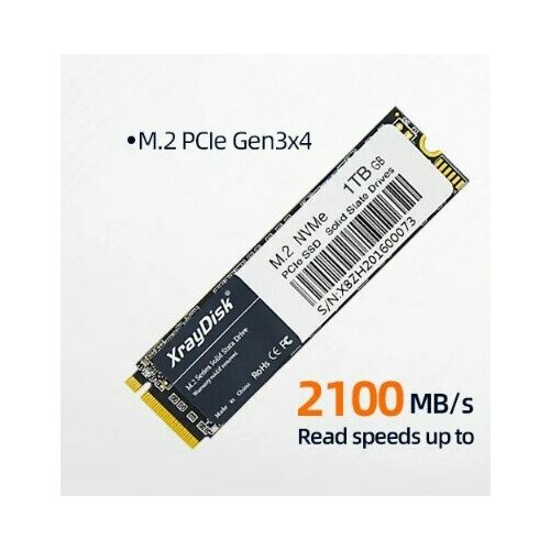 Твердотельный накопитель XrayDisk M2 nvme 1 ТБ 552000₽