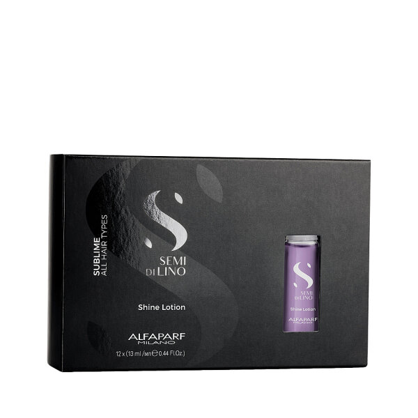 ALFAPARF MILANO Лосьон для всех типов волос, придающий блеск Sublime Shine Lotion, 12 х 13 мл (ALFAPARF MILANO, ) - фото №4