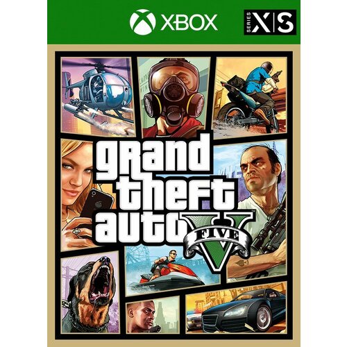 Игра Grand Theft Auto V (GTA 5) для Xbox Series X|S (Турция), русские субтитры, электронный ключ