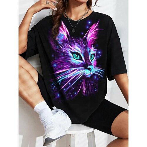 фото Футболка romax tex, размер 52, черный