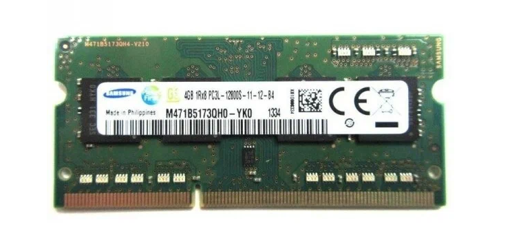 Оперативная память Samsung M471B5173QH0-YK0 (M471B5173QH0-YK0) SO-DIMM DDR3L 4 ГБ - DDR3L, 4 ГБх1шт, 1600 МГц, 11-11-11-35