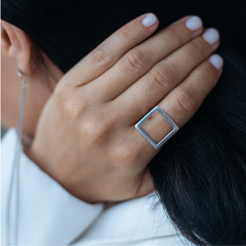 Кольцо My Silver Кольцо Европа, серебро, 925 проба, размер 18.5