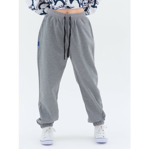 фото Брюки шаровары , размер 50-52(рост 185см), серый kf (koffee)