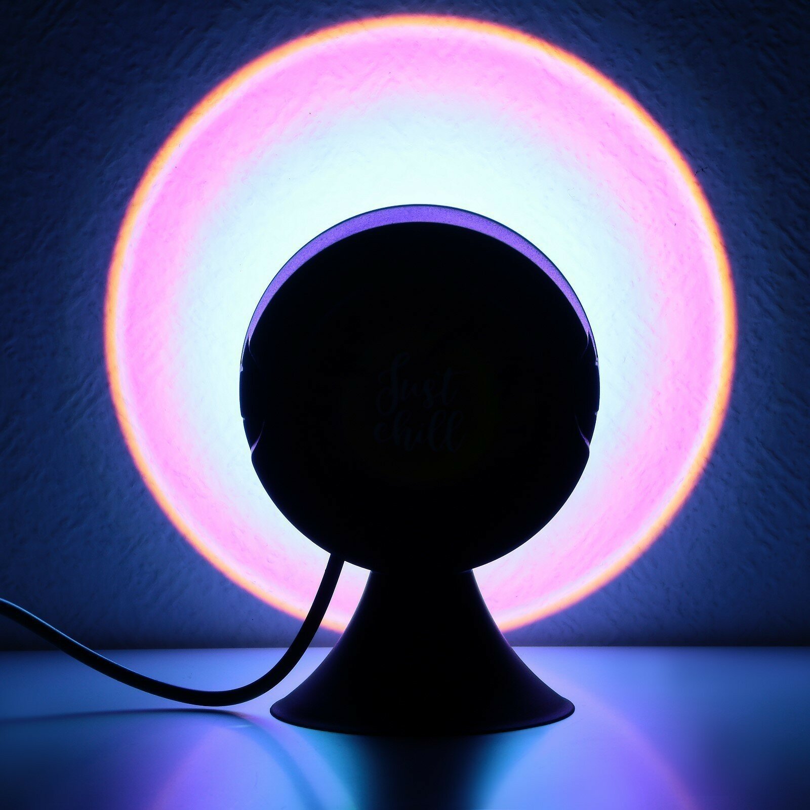 Лампа-закат «Just chill», модель GBV-0121 - фотография № 11