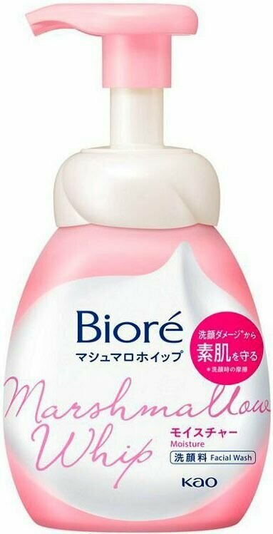 Пенка для умывания Biore Marshmallow Whip Facial Wash с нежным цветочным ароматом 150 мл