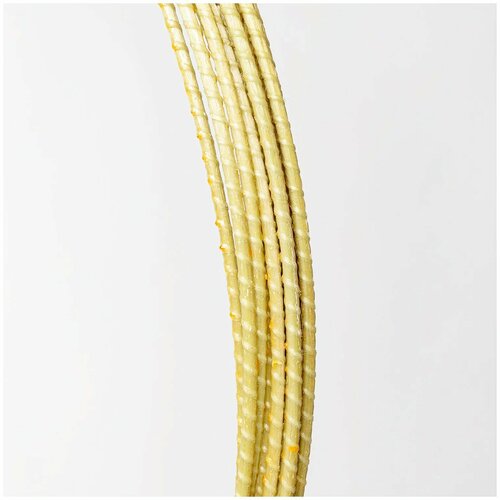 Арматура композитная 12 мм бухта 50 м стеклопластиковая жёлтая