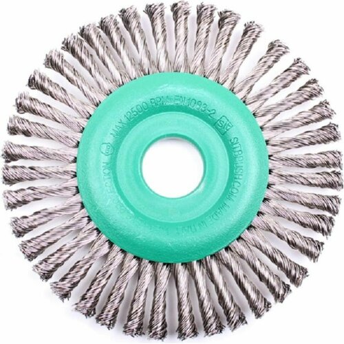 Дисковая щетка UZ125 125х22.2 мм, жгутовая проволока SIT 0548