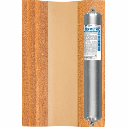 Шовный герметик для деревянных конструкций Remontplus сосна 0.6 л