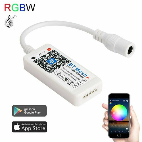 LED контроллер (Bluetooth, RGBW), Огонек OG-LDL32 led контроллер usb 5в bluetooth rgb огонек og ldl41