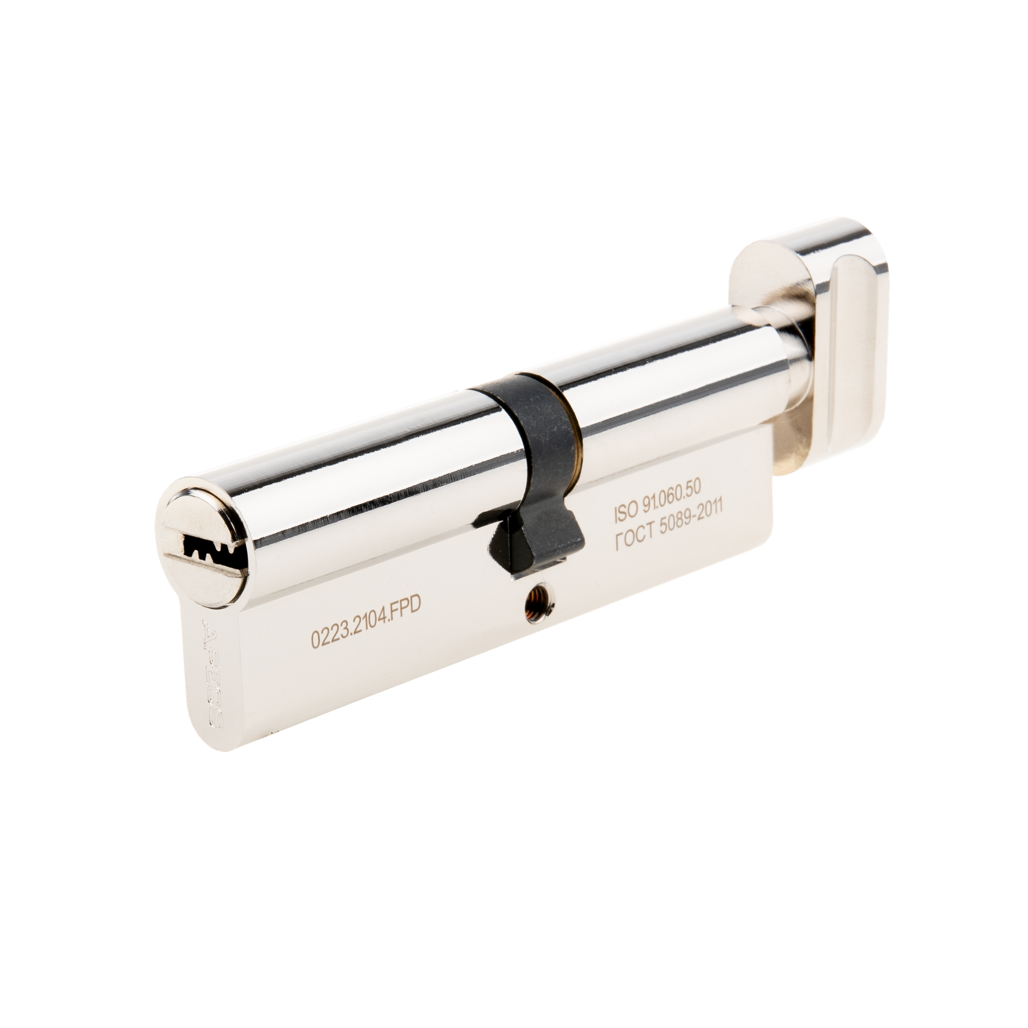 Цилиндровые механизмы Apecs Pro LM-95(45C/50)-C-NI 95 мм ключ/вертушка цвет никель