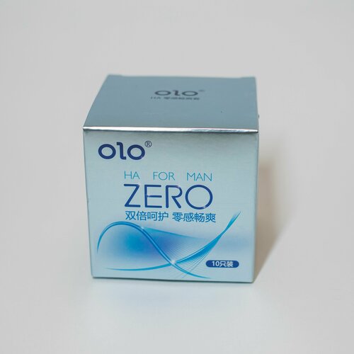 Презервативы латексные OLO ZERO, Classic, ультратонкие 0,01мм, 10шт.