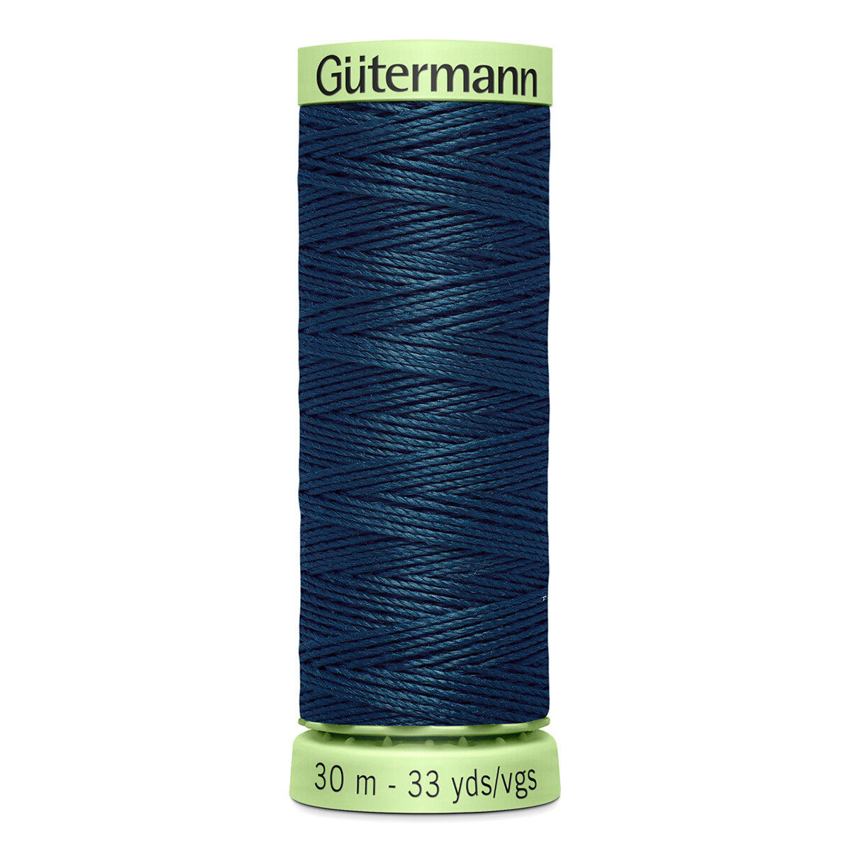 Нитки швейные Top Stitch 30/30 м для декоративной отстрочки, 100% полиэстер, Gutermann 744506 (764 тёмное зеленое стекло), 5 шт