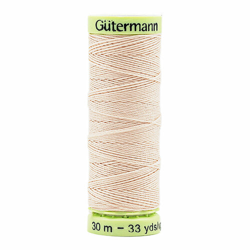 фото Нить top stitch 30/30 м для декоративной отстрочки, 100% полиэстер, gutermann 744506 (658 розовая карамель), 5 шт