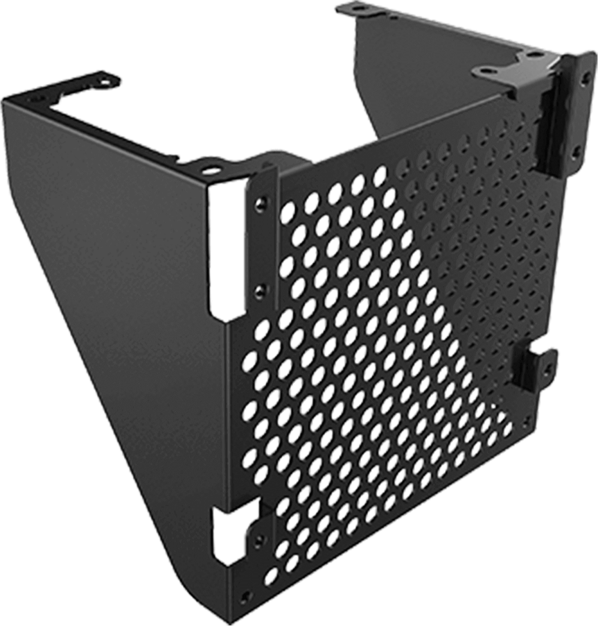 Держатель видеокарты в корпусе cooler Master NR200 ATX PSU Bracket