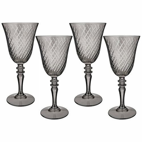 Набор бокалов для вина из 4 штук sicilia grey 270мл KSG-312-100