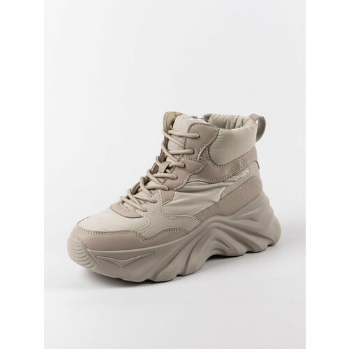 фото Ботинки crosby, размер 38, бежевый