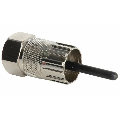 фото Съемник кассеты и гайки на втулках под center lock , aristo t16. центр со штырём, хромированный aristo cyclo