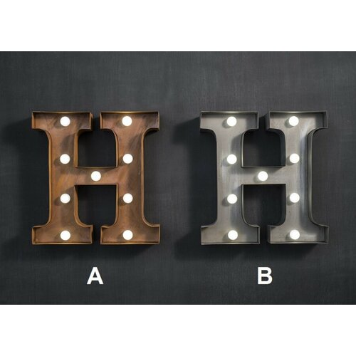 Предметы декора Creative Co-Op Настенный декор буква 