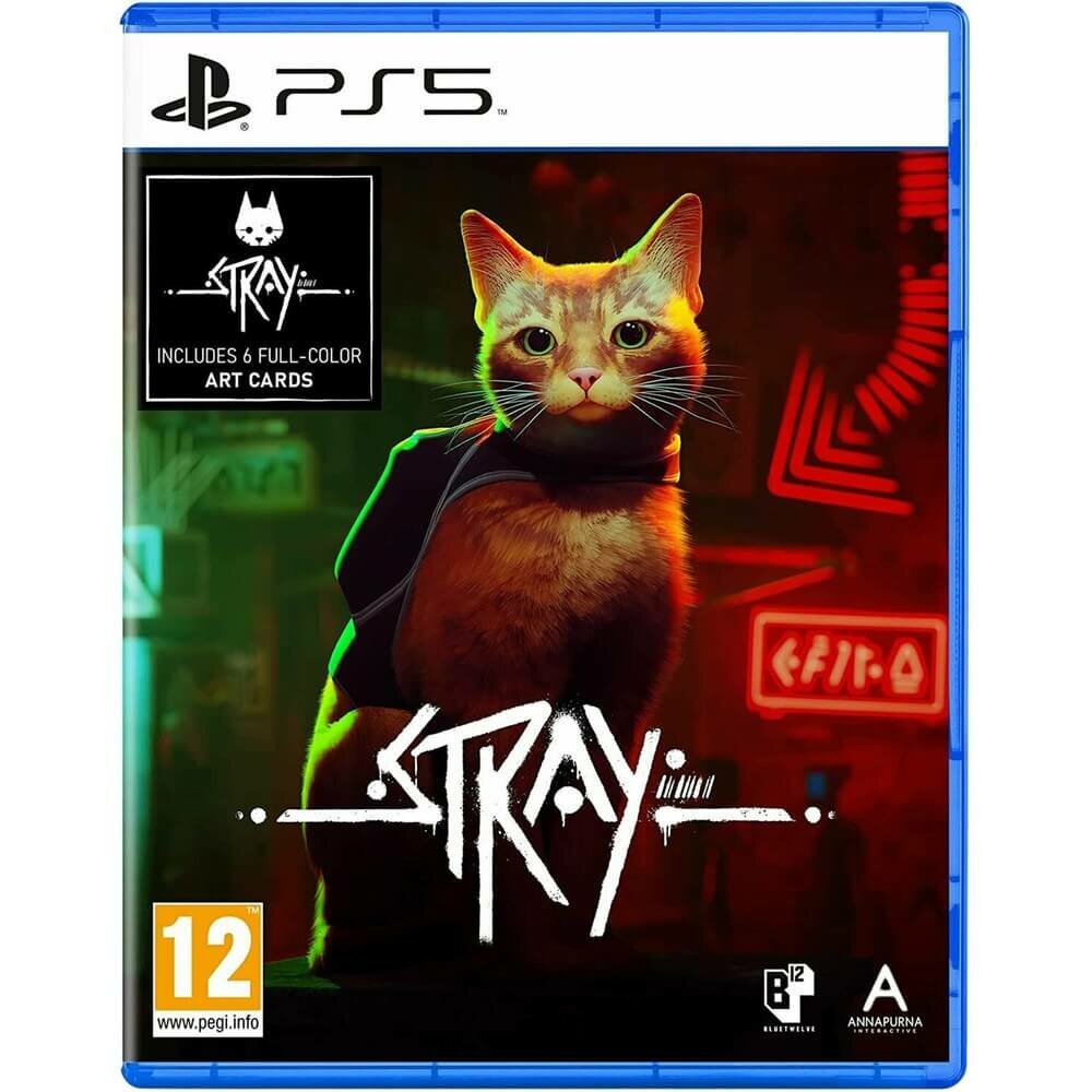 Игра для приставки Stray PS5, русские субтиры