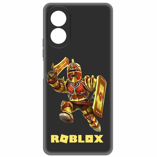 Чехол-накладка Krutoff Soft Case Roblox-Рэдклифф для Oppo A38 4G черный чехол накладка krutoff soft case roblox рэдклифф для oppo a17k черный