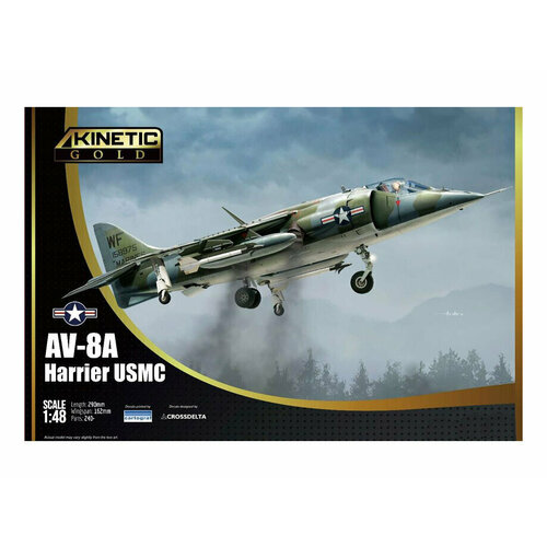 K48072 Kinetic Истребитель AV-8A Harrier USMC (1:48)