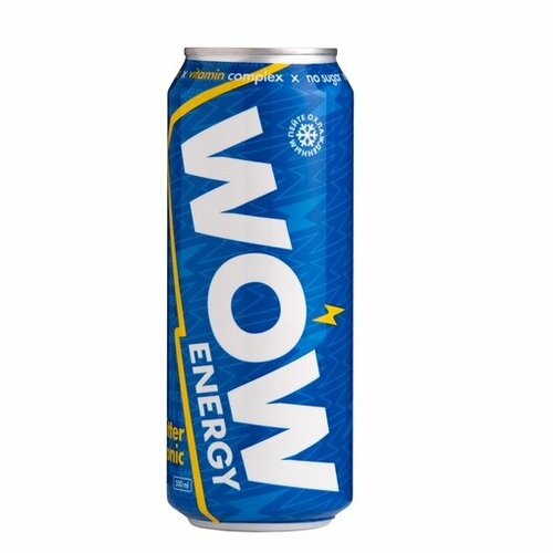 WOW Energy drinks 500 мл (Bitter Tonic)