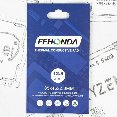 Термопрокладка Fehonda 85x45 mm 2.0 mm 12.8W