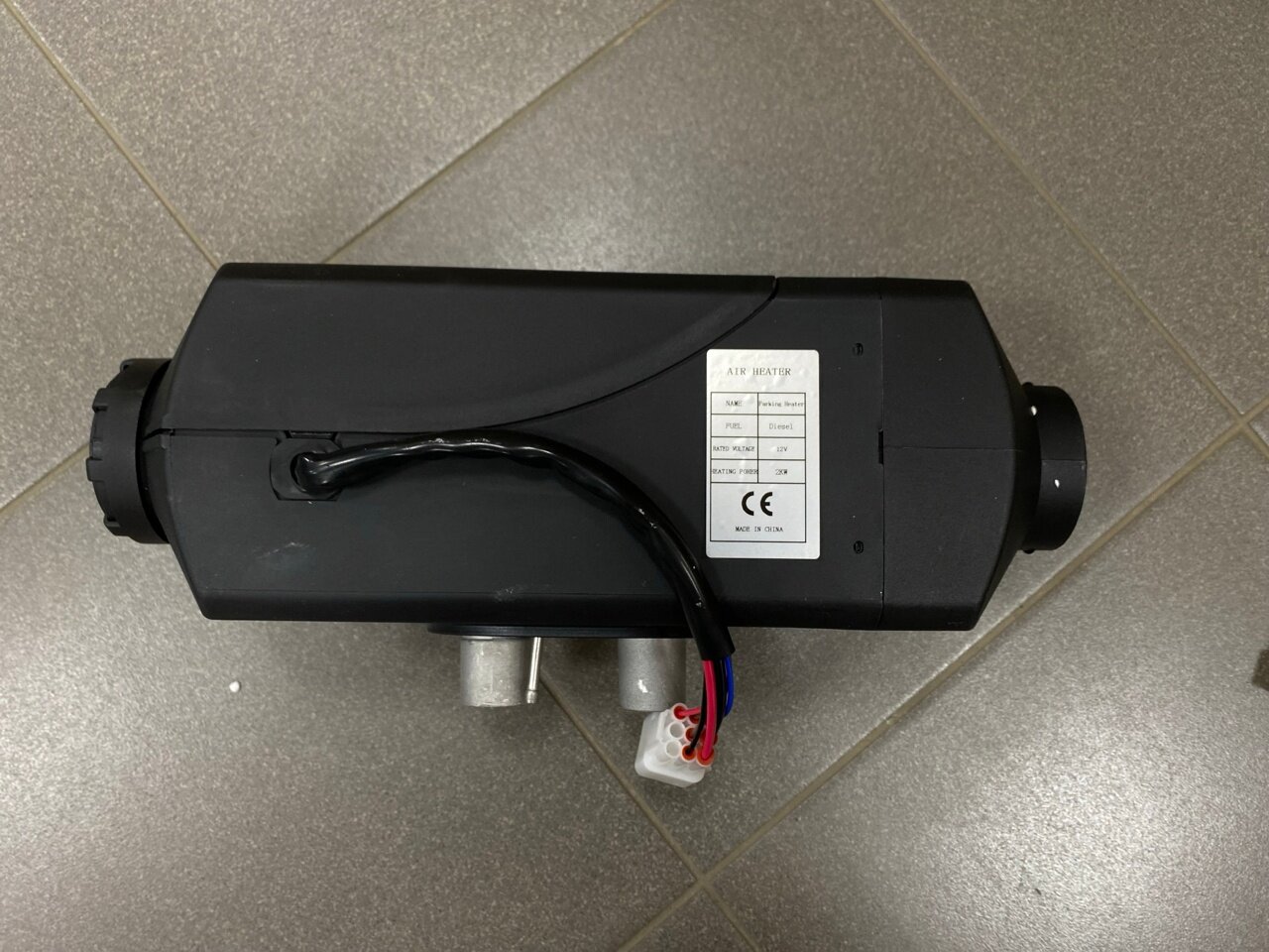 Автономный воздушный отопитель дизельный (сухой фен) 12В 2кВт